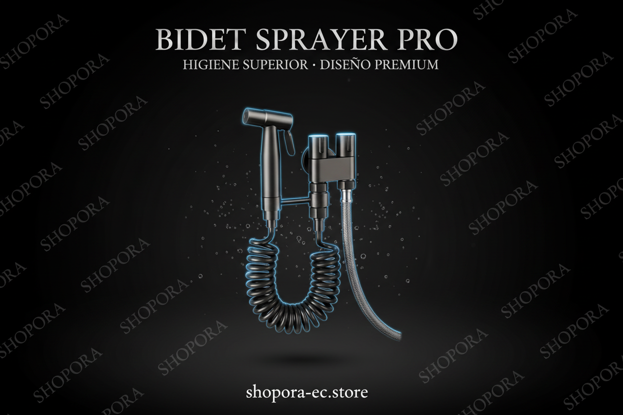 Bidet Sprayer Pro - Premium Hero Dark