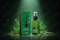 OUHOE Hair Lotion spray tratamiento nutritivo capilar fondo verde oscuro botánico premium SHOPORA