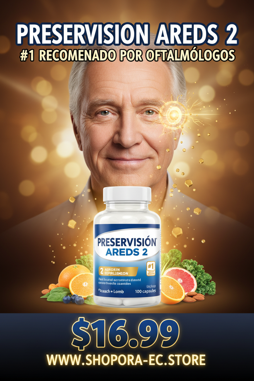 Anuncio PreserVision AREDS 2 - Suplemento Ocular #1 Recomendado por Oftalmólogos $16.99