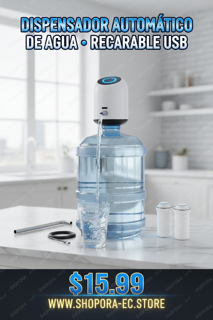 Anuncio Dispensador Automático de Agua $15.99 SHOPORA
