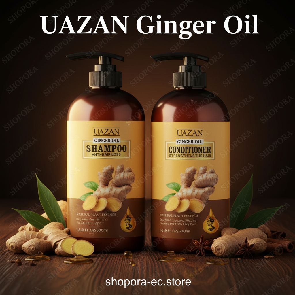 UAZAN Ginger Oil — Fotografía Premium de Lujo SHOPORA