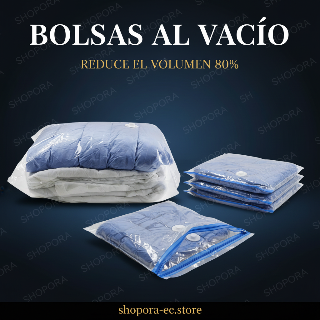 Bolsas de Almacenamiento al Vacío SHOPORA - Imagen Premium