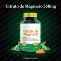 Citrato de Magnesio 350mg — Fotografía Premium de Lujo SHOPORA