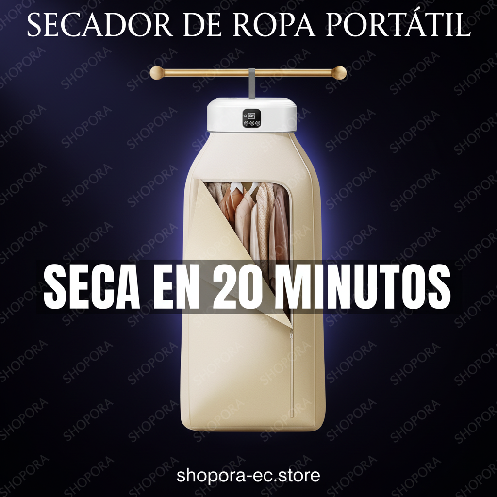 Secador de Ropa Portátil Inteligente SHOPORA - Imagen Premium