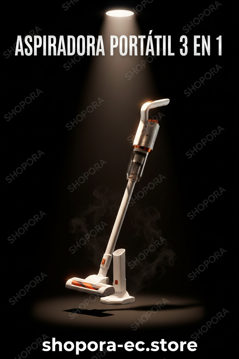 Aspiradora Portátil 3 en 1 — Imagen Premium SHOPORA