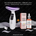 Set Masajeador LED + Sérum Jaysuing 5-in-1 — Fotografía Premium de Lujo SHOPORA