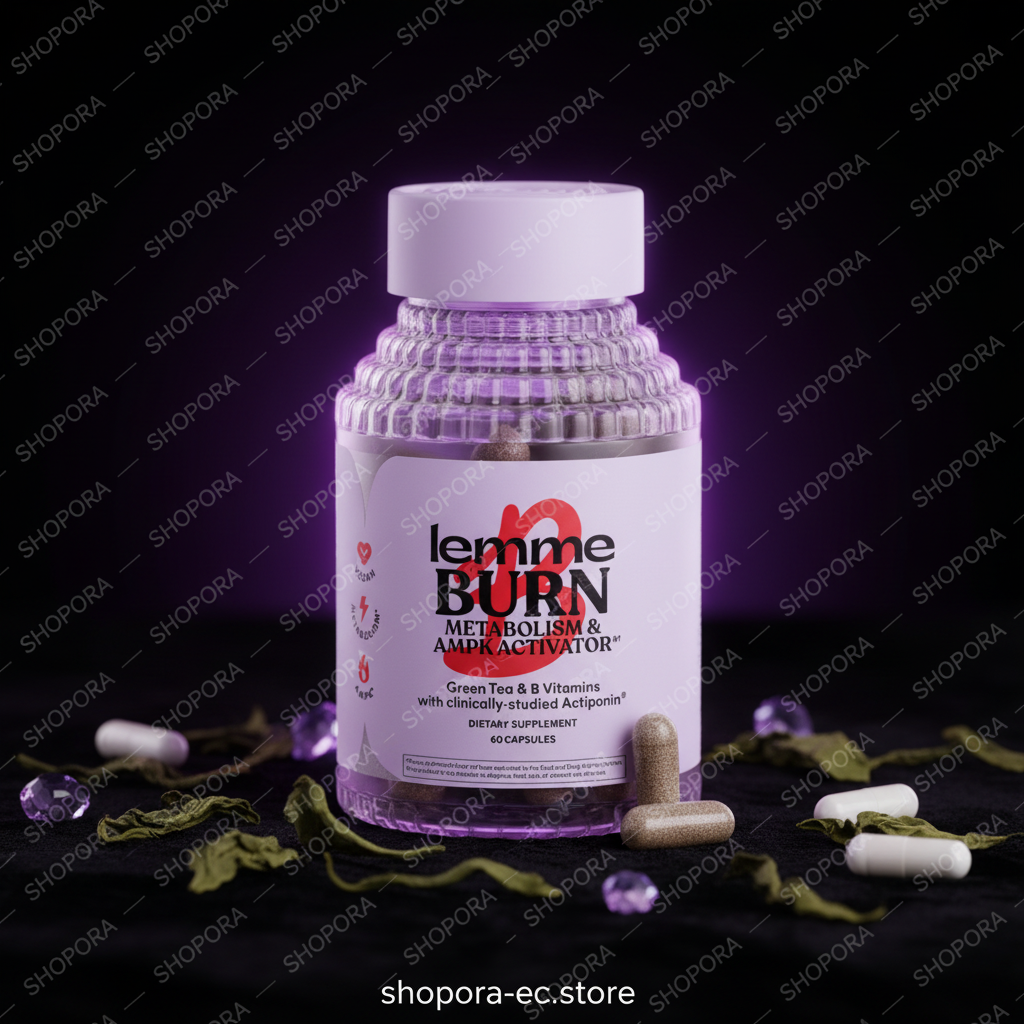 Lemme Burn — Activador de Metabolismo AMPK — Fotografía Premium SHOPORA