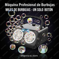 Máquina Profesional de Burbujas Doble Rotor — Fotografía Premium SHOPORA