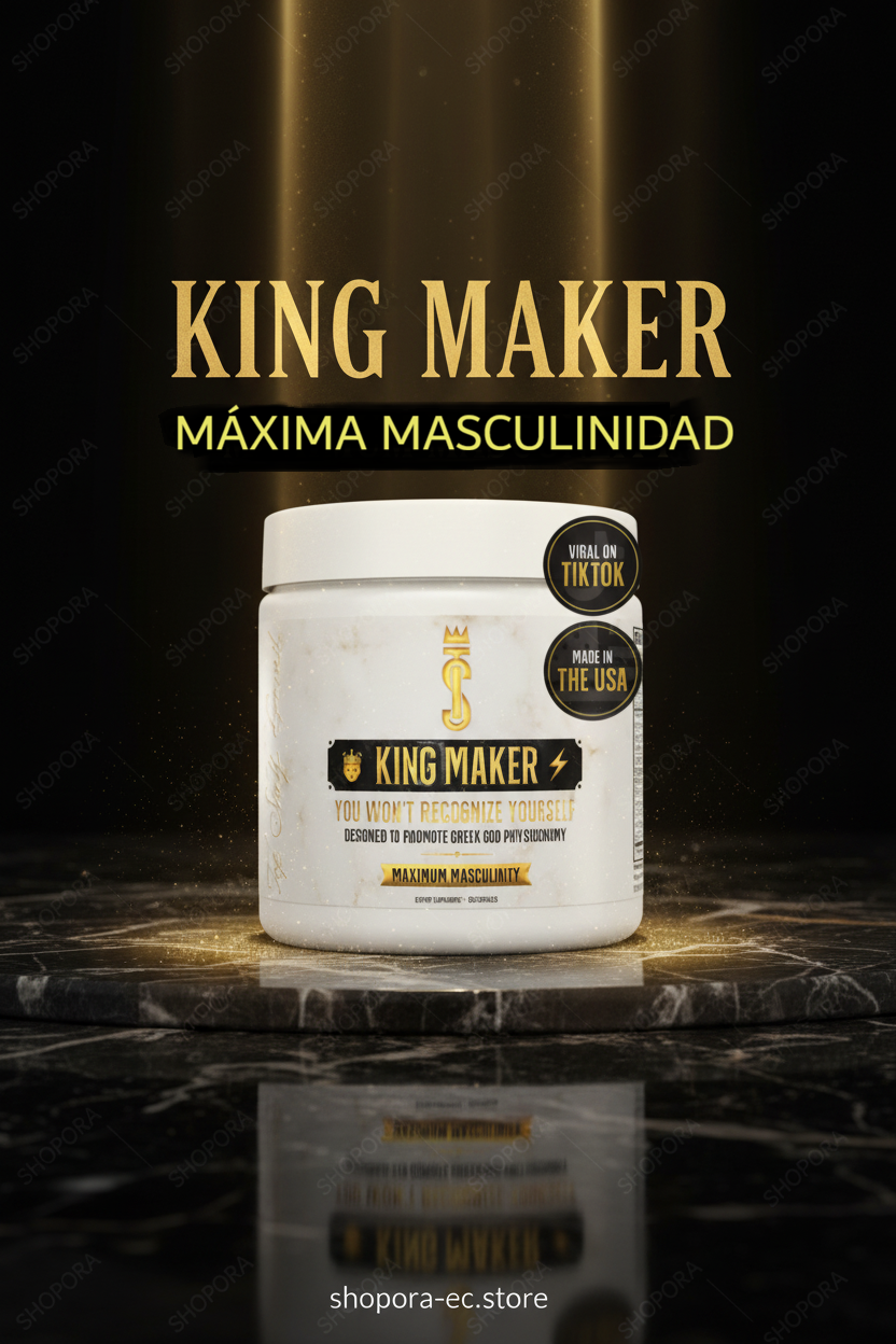 Suplementos King Maker x2 — Suplemento de Masculinidad Máxima