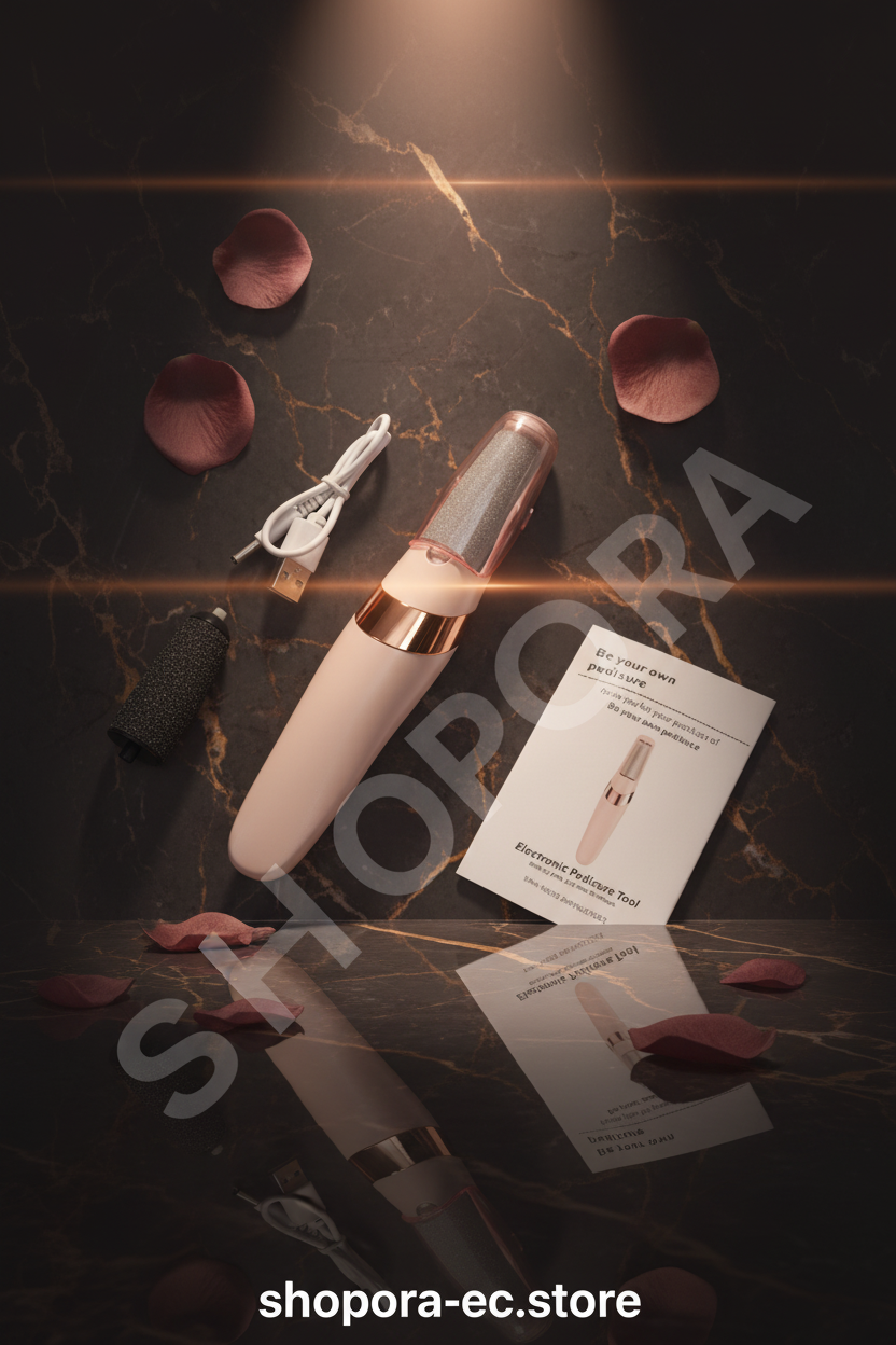 Belleza Pedicure Tool Eléctrica 💅 — Lima Removedora de Callos Profesional | Recargable USB